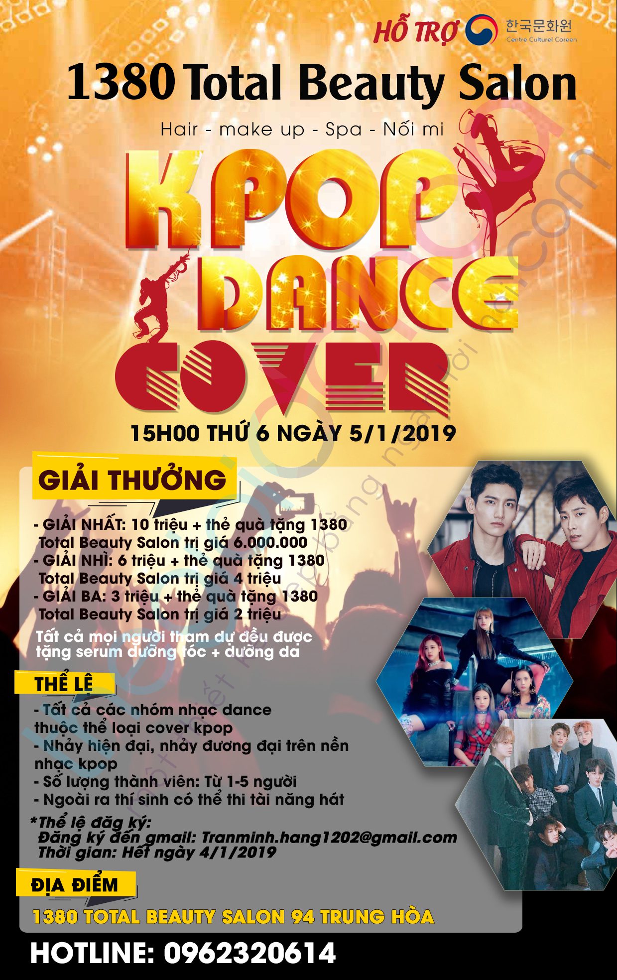 Project.Designer.com.vn | Thiết kế poster KPOP DANCE COVER - Project